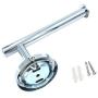 Bathroom Toilet Paper Holder, Tissue Roll Hanger Wall Mount, Toilet Towel Pivoting Rack, Chrome Polished Bathroom Toilet Paper Holder, Tissue Roll Hanger Wall Mount, Toilet Towel Pivoting Rack, Chrome Polished
