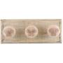 Indianshelf Handmade 3 Artistic Vintage Pink Wooden Butterfly Coat Hooks Hangers/Clothes Hooks Door Mount