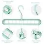 Bobrv Bobrvladikotbobra 2 Pack Clothes Hangers Space Save Closet Organize Plastic Suit Pants Coat Skirt Green