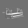 Coat Racks Clothing Store Display Stand Hanger Display Stands Womens Shop Shelf Retro Wall-mounted Hanger Clothes Hanger Shelf Coat Racks Clothing Store Display Stand Hanger Display Stands Womens Shop Shelf Retro Wall-mounted Hanger Clothes Hanger Shelf