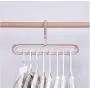10pcs Random Color Multi-Function Space Saver Wonder Magic Clothes Hanger, Closet Racks Organizer Wardrobe Coat Dress Hooks 10pcs Random Color Multi-Function Space Saver Wonder Magic Clothes Hanger, Closet Racks Organizer Wardrobe Coat Dress Hooks