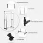 Double pole A Adjustable Portable Clothes Hanger New Double pole A Adjustable Portable Clothes Hanger New