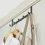 Retrofish Over The Door 5 Hook - Wall Mounted Clothes Organizer - Wardrobe Clothes Hangers Rack Umbrella Door Hook Iron Retrofish Over The Door 5 Hook - Wall Mounted Clothes Organizer - Wardrobe Clothes Hangers Rack Umbrella Door Hook Iron