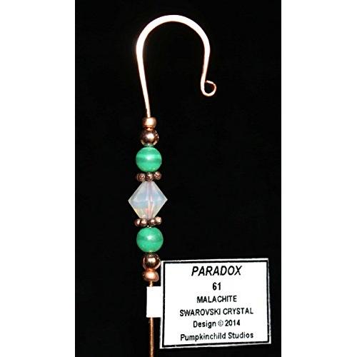 Handmade Jeweled Ornament Hanger Hook- PARADOX