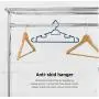 10pcs Random Color Clothes Hanger Anti-Skid Adults Children Baby Household Supplies PP Portable Clothes Hangers Hook Household 10pcs Random Color Clothes Hanger Anti-Skid Adults Children Baby Household Supplies PP Portable Clothes Hangers Hook Household