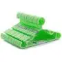 SAASNY Standard Hangers Plastic Hangers,Plastic Babys/Childrens Clothes Hangers,30 Pack,Thin Space Saving,Non-Slip Material,Simply Elegant,Nice Size Closet,Green,28 cm for Coat,Jacket,Shirt,Dress