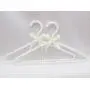 Bueer 10 Pack Pearl Beads Metal Elegant Clothes Hangers Standard Hangers (White) Bueer 10 Pack Pearl Beads Metal Elegant Clothes Hangers Standard Hangers (White)