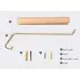 Wall Mounted Clothes Hanger Rack, Modern Home Wood and Brass Clothes Hook, Clothing Holder Closet Storage Organizer, Heavy Duty Drying Rack (Wooden, OneSize) Wall Mounted Clothes Hanger Rack, Modern Home Wood and Brass Clothes Hook, Clothing Holder Closet Storage Organizer, Heavy Duty Drying Rack (Wooden, OneSize)