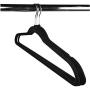 10pcs/Pack Non-Slip Velvet Hangers Suit Hanger Ultra Thin Space Saving 360 Degree Swivel Hook Strong and Durable Clothes Hanger