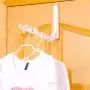 HJYPYJ Magic Hanger,Wall-Mounted Stainless Steel + ABS Folding Hanger,Portable Space-Saving Organizer Hangers, Detachable/White / 1 pcs HJYPYJ Magic Hanger,Wall-Mounted Stainless Steel + ABS Folding Hanger,Portable Space-Saving Organizer Hangers, Detachable/White / 1 pcs