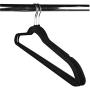 10pcs Non-Slip Velvet Hangers Suit Hanger Ultra Thin Space Saving 360 Degree Swivel Hook Strong and Durable Clothes Hanger