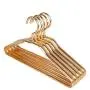 10pcs Random Color Clothes Hangers Aluminum Metal Luxury Anti-Rust Shirts Dress Coat Rack Waterproof Hangers Rack 10pcs Random Color Clothes Hangers Aluminum Metal Luxury Anti-Rust Shirts Dress Coat Rack Waterproof Hangers Rack