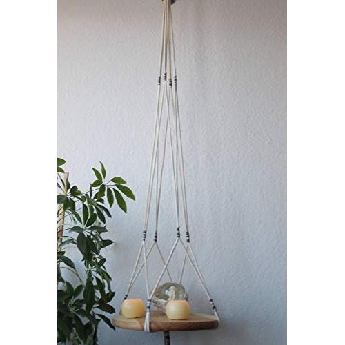 Macrame Plant Hanger or Hanging Table