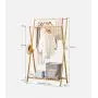 Angels home Coat Stand Clothes Racks Stand Coat Rack Standing Bamboo Wood Hanger Hooks Hat Handbag Clothes Hanging Stand Tree-Shaped Rack (Color : Small(52cm)) Angels home Coat Stand Clothes Racks Stand Coat Rack Standing Bamboo Wood Hanger Hooks Hat Handbag Clothes Hanging Stand Tree-Shaped Rack (Color : Small(52cm))