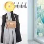 WEBI Coat Rack Wall Mounted,5 Tri Hooks for Hanging,Coat Hook,Hook Rack,Hook Rail,Coat Hanger Wall Mount for Coats,Hats,Towel,Black,2 Packs WEBI Coat Rack Wall Mounted,5 Tri Hooks for Hanging,Coat Hook,Hook Rack,Hook Rail,Coat Hanger Wall Mount for Coats,Hats,Towel,Black,2 Packs