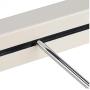 Folding Stainless Steel Wall Hanger Mount Retractable Indoor Clothes Hanger Waterproof Clothes Towel Rack 2pcs