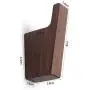 Pack of 4, Simple Style, Natural Black Walnut Wood Coat Hooks, Wall Mounted Modern Single Organizer Hangers, Wooden Hook Handmade Craft Clothes Hat Hanger Towel Umbrella Rack Pack of 4, Simple Style, Natural Black Walnut Wood Coat Hooks, Wall Mounted Modern Single Organizer Hangers, Wooden Hook Handmade Craft Clothes Hat Hanger Towel Umbrella Rack