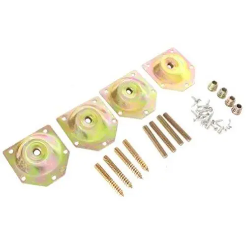 Tech Team Sofa-Chair Leg Repair Set, 12-Degree Offset, Fix Damaged Furniture, Couch, Sofa, Chair, Table, Ottoman, 4 Sets, Hanger Bolt and Screw Hardware Included Tech Team Sofa-Chair Leg Repair Set, 12-Degree Offset, Fix Damaged Furniture, Couch, Sofa, Chair, Table, Ottoman, 4 Sets, Hanger Bolt and Screw Hardware Included