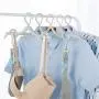 HJYPYJ Magic Hanger,Portable Magical Hangers,with Clip PP Hanger,Space-Saving Organizer Hangers, Clip Removable/Color Mixing / 5 pcs HJYPYJ Magic Hanger,Portable Magical Hangers,with Clip PP Hanger,Space-Saving Organizer Hangers, Clip Removable/Color Mixing / 5 pcs