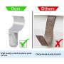 No-Hole Hooks Vinyl Siding Hangers - Low Profile- 4PK