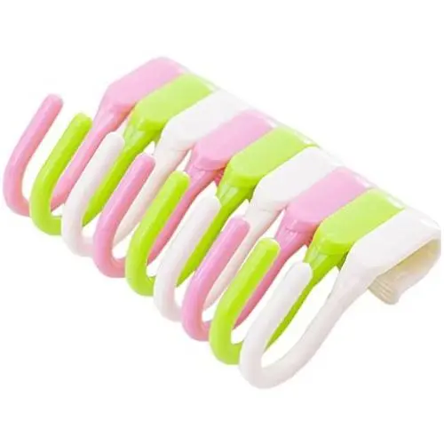 Furnido Plastic S Shape Hooks Portable Small Kitchen Bathroom Hanging Hooks Clothes Towel Bag Hanger Hooks Pack of 10 (White) Furnido Plastic S Shape Hooks Portable Small Kitchen Bathroom Hanging Hooks Clothes Towel Bag Hanger Hooks Pack of 10 (White)