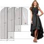 Perfect Garment Bags for Suits - Dress Suit Bag Set for Easy Storage or Travel