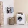 Wall Mount Clothes Drying Rack, X-cosrack Rustproof Accordion Retractable Drying Rack for Laundry Room/Bathroom Tower, 8 Bar Space-Saving Aluminium Alloys Garment Hanger 23 Linear Feet Pearl White Wall Mount Clothes Drying Rack, X-cosrack Rustproof Accordion Retractable Drying Rack for Laundry Room/Bathroom Tower, 8 Bar Space-Saving Aluminium Alloys Garment Hanger 23 Linear Feet Pearl White