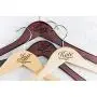 Personalized, Engraved Wedding Dress Hanger by Left Coast Original Personalized, Engraved Wedding Dress Hanger by Left Coast Original