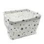 4 Pack Rectangular Fabric Collapsible Storage Bins Basket,Organizer Bin Boxes with Carry Handles for Linens, Towels, Toys, Clothes, Kids Room, Nursery,Office,Size:8.3 L x 6.3 W x 5.1H 4 Pack Rectangular Fabric Collapsible Storage Bins Basket,Organizer Bin Boxes with Carry Handles for Linens, Towels, Toys, Clothes, Kids Room, Nursery,Office,Size:8.3 L x 6.3 W x 5.1H