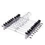 10PCS Clothes Hangers Stainelss Steel Rubber Grip Coat Hangers Skirt Hangers Pants Hangers for House Organizer 10PCS Clothes Hangers Stainelss Steel Rubber Grip Coat Hangers Skirt Hangers Pants Hangers for House Organizer