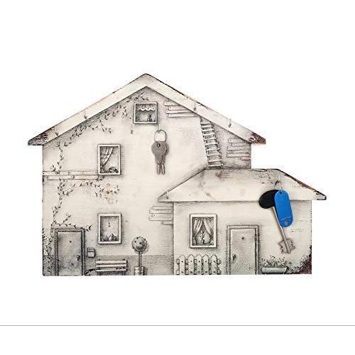 Key Holder Wall, Big House, Vine, Fence, Illustration Wood, Wooden, Wall Decor, Key Board, Key Hanger, Home, Family Gift Key Holder Wall, Big House, Vine, Fence, Illustration Wood, Wooden, Wall Decor, Key Board, Key Hanger, Home, Family Gift