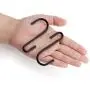 Lemonfilter 20 Pack S Shaped Hooks Heavy Duty S Hooks Hanging Hanger Hooks for Kitchen Bedroom and Office (Black) Lemonfilter 20 Pack S Shaped Hooks Heavy Duty S Hooks Hanging Hanger Hooks for Kitchen Bedroom and Office (Black)