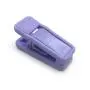 Plastic Slim-line Finger Clip Clothes Hanger Clips (20, Purple)