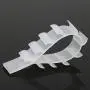 Pomeat 100PCS Clear Non-Slip Rubber Hanger Grips Hanger Strips Adhesive Backing, 3.3x0.0.4 Pomeat 100PCS Clear Non-Slip Rubber Hanger Grips Hanger Strips Adhesive Backing, 3.3x0.0.4
