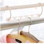 10Pcs 3D Space Saving Hanger Magic Clothes Hanger with Hook Closet Home Decoration