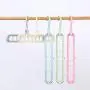 Best Design 5pcs Plastic Magic Clothes Hanger Rotary Multiport Support Circle Home, Adult Plastic Hangers - Clothes Drying Rack, Plastic Pants Hanger, Drying Rack, Clothes Drying Hanger