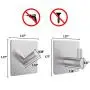 Ouddy Adhesive Hooks 8 Packs Heavy Duty Wall Hooks Hangers Waterproof Stainless Steel Towel Hooks for Hanging in Bathroom Home Kitchen Office Umbrellas, Scarves, Robes, Bags, Hats, Clothes, Keys Ouddy Adhesive Hooks 8 Packs Heavy Duty Wall Hooks Hangers Waterproof Stainless Steel Towel Hooks for Hanging in Bathroom Home Kitchen Office Umbrellas, Scarves, Robes, Bags, Hats, Clothes, Keys