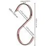 SumDirect 10pcs 4 Inch Rose Gold Flat S Hooks, Heavy Duty Stainless Steel S Shaped Hooks for Hanging Pots and Pans,Outdoor Plants and Clothes SumDirect 10pcs 4 Inch Rose Gold Flat S Hooks, Heavy Duty Stainless Steel S Shaped Hooks for Hanging Pots and Pans,Outdoor Plants and Clothes