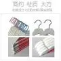 ZXL Solid Wood Hanger Clothing Store Black and White Adult Hangers Home Clothes Vest Clothes Rack 10 Pack