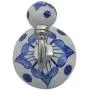 Indianshelf Handmade 1 Artistic Vintage Blue Ceramic Flower Clothes Hooks Hangers/Key Hooks for Purse Indianshelf Handmade 1 Artistic Vintage Blue Ceramic Flower Clothes Hooks Hangers/Key Hooks for Purse
