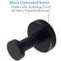 APLusee Matte Black Robe Towel Hook, Stainless Steel Modern Coat Hook, Utility Shower Towel Hanger for Bathroom Kitchen Home Storage APLusee Matte Black Robe Towel Hook, Stainless Steel Modern Coat Hook, Utility Shower Towel Hanger for Bathroom Kitchen Home Storage