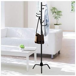 XIAOLONG Coat Rack, Multi-Function Floor Home Bedroom Hanger Clothes Rack Living Room Creative Clothes Rack