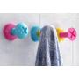 Bathroom Storage & Organisation Robe Hooks - 3Pcs Candy Color Mini Screw Bathroom Wall Hooks Racks Clothes Hanger Plastic Towel Robe Hook - 3X Mini Screw Wall HooksDetails Pictu