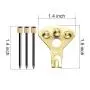 10 Pack 100 lbs Picture Frame Hangers Hooks with Nails, Heavy Duty Plaster Wall Pro Photo/Heavy Mirror Hanging Kit 10 Pack 100 lbs Picture Frame Hangers Hooks with Nails, Heavy Duty Plaster Wall Pro Photo/Heavy Mirror Hanging Kit