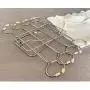 MEIYIN Foldable Underwear Hanger, Stainless Steel Laundry Sock Drying Rack Clothes Hanger for Drying Towels, Bras, Baby Clothes