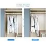 Gemci Cascading Clothes Hanger Hooks, Space Saving Series Multi-Function Multi-Layer Cabinet Clothes Connection Folding Storage Clothes Rack Hanger Household Strong Load-Bearing Closet Hook(12Pcs)