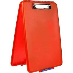 Dexas Slimcase Storage Clipboard, Red