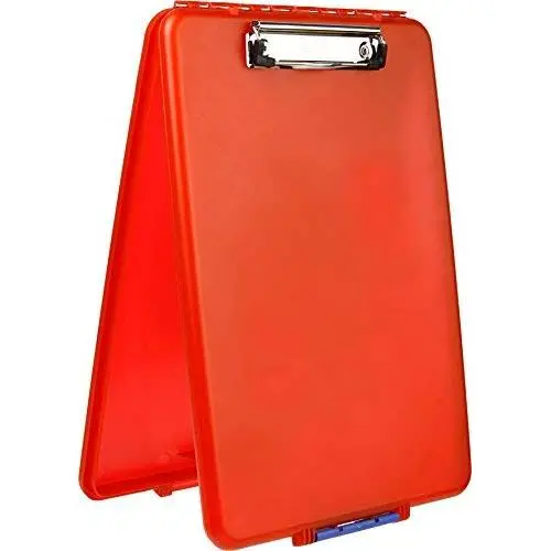 Dexas Slimcase Storage Clipboard, Red Dexas Slimcase Storage Clipboard, Red