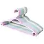 10pcs Random Color Plastic Hangers for Clothes Wire Antiskid Drying Clothes Rack Adult Hanger 10pcs Random Color Plastic Hangers for Clothes Wire Antiskid Drying Clothes Rack Adult Hanger