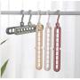 Multilayer Anti Slip Hanger Plastic 9 Hole Windproof Magic Clothes Hanger Space Saving Organizer Fix Holder Storage Rack Buckle 10pcs Random Color Multilayer Anti Slip Hanger Plastic 9 Hole Windproof Magic Clothes Hanger Space Saving Organizer Fix Holder Storage Rack Buckle 10pcs Random Color